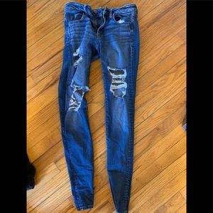 American eagle super stretch skinny jeans